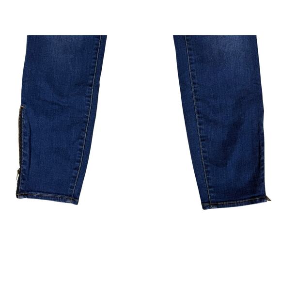 Women's Madewell 8" rise Ankle Zip Skinny Ankle Jeans Size 25 - Picture 10 of 11